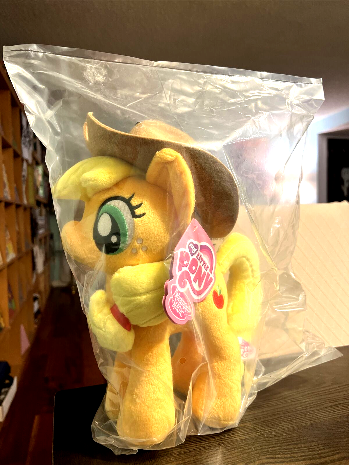 MY LITTLE PONY APPLE JACK 11" PLUSH 4DE 4TH DIMENSION ENTERTAINMENT BRAND NEW!