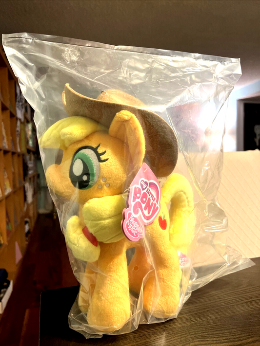 MY LITTLE PONY APPLE JACK 11" PLUSH 4DE 4TH DIMENSION ENTERTAINMENT BRAND NEW!