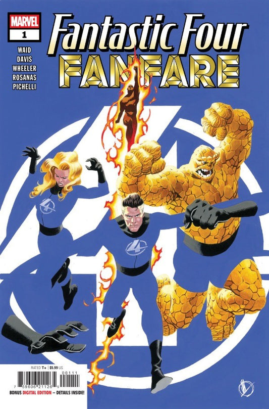 FANTASTIC FOUR FANFARE #1 NM 1ST PRINT MAIN COVER MARVEL COMICS 2025