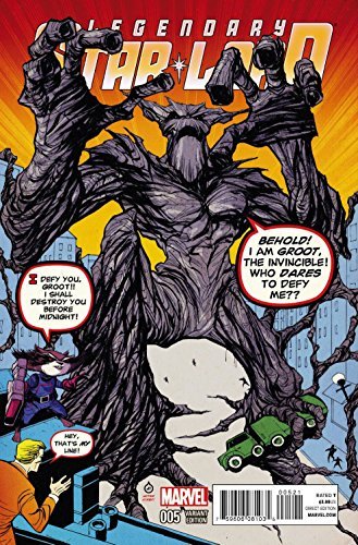 LEGENDARY STAR-LORD #5 ROCKET RACCOON GROOT VARIANT HUMPHRIES SAM NM 1ST PRINT