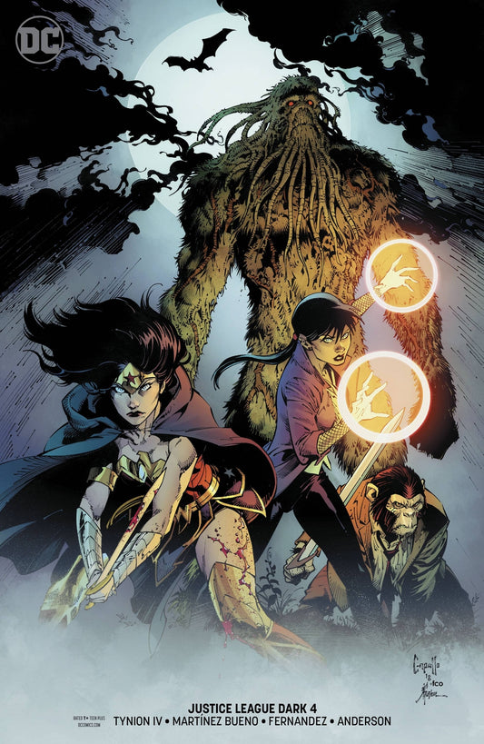 JUSTICE LEAGUE DARK #4 CAPULLO VARIANT WITCHING HOUR DC COMICS NM 1ST PRINT
