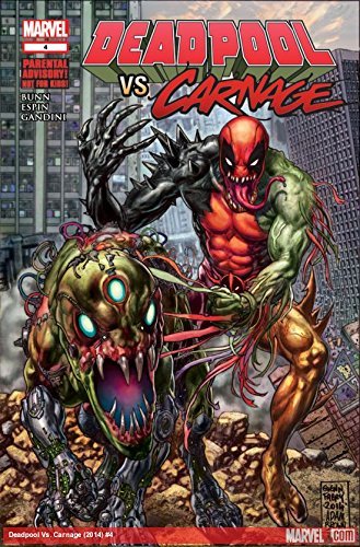 DEADPOOL VS CARNAGE #4 NM 1ST PRINT