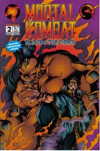 MORTAL KOMBAT BLOOD & THUNDER #2 NO INFORMATION NM 1ST PRINT