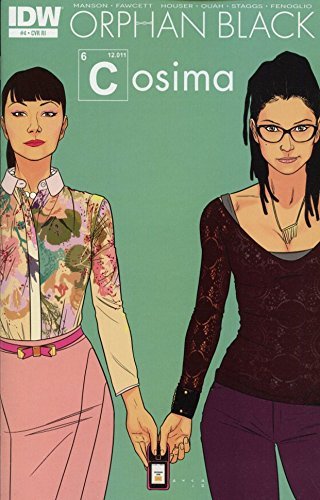 ORPHAN BLACK #4 COVER RI FAWCETT JOHN NM 1ST PRINT