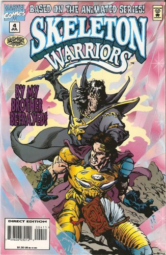 SKELETON WARRIORS #4 JULY 1995 TY GRANAROLI AND JESUS REDONDO NM 1ST PRINT