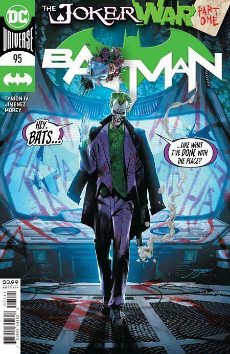 BATMAN #95 MAIN COVER JOKER WAR DC NM 1ST PRINT 2020