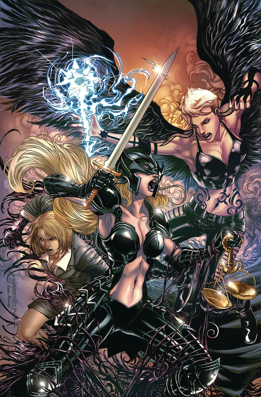 BLACK KNIGHT #5 COVER B TOLIBAO ZENESCOPE NM 1ST PRINT 2019