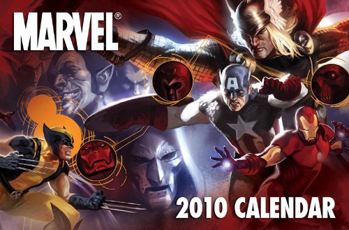 MARVEL 2010 SUPER HERO CALENDAR PROMO MARKO DJURDJEVIC NM 1ST PRINT