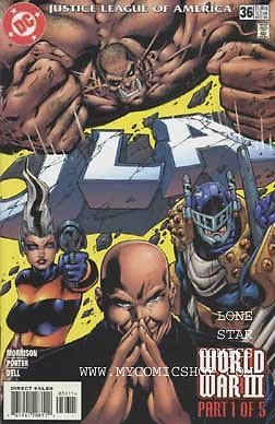 JLA (36) WORLD WAR III (PART 1 OF 5) GRANT MORRISON NM 1ST PRINT