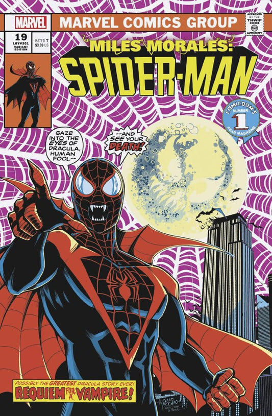 MILES MORALES SPIDER-MAN #19 VECCHIO VARIANT NM 1ST PRINT MARVEL COMICS 2024