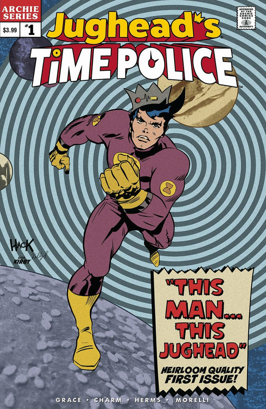 JUGHEAD TIME POLICE #1 COVER D HACK ARCHIE NM 1ST PRINT 2019