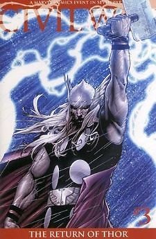 CIVIL WAR #3 2ND PRINT VARIANT MARK MILLAR MARVEL VFN/NM