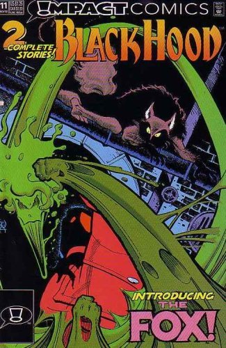 BLACK HOOD -- NOV. 1992 #11 IMPACT COMICS MARK WHEATLEY DC NM 1st PRINT