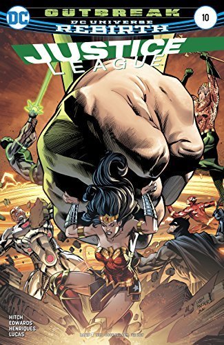 JUSTICE LEAGUE #10 CVR A BRYAN HITCH NM 1ST PRINT