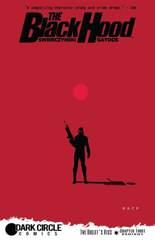 BLACK HOOD #3 MACK VARIANT COVER DARK CIRCLE COMICS NM 2015