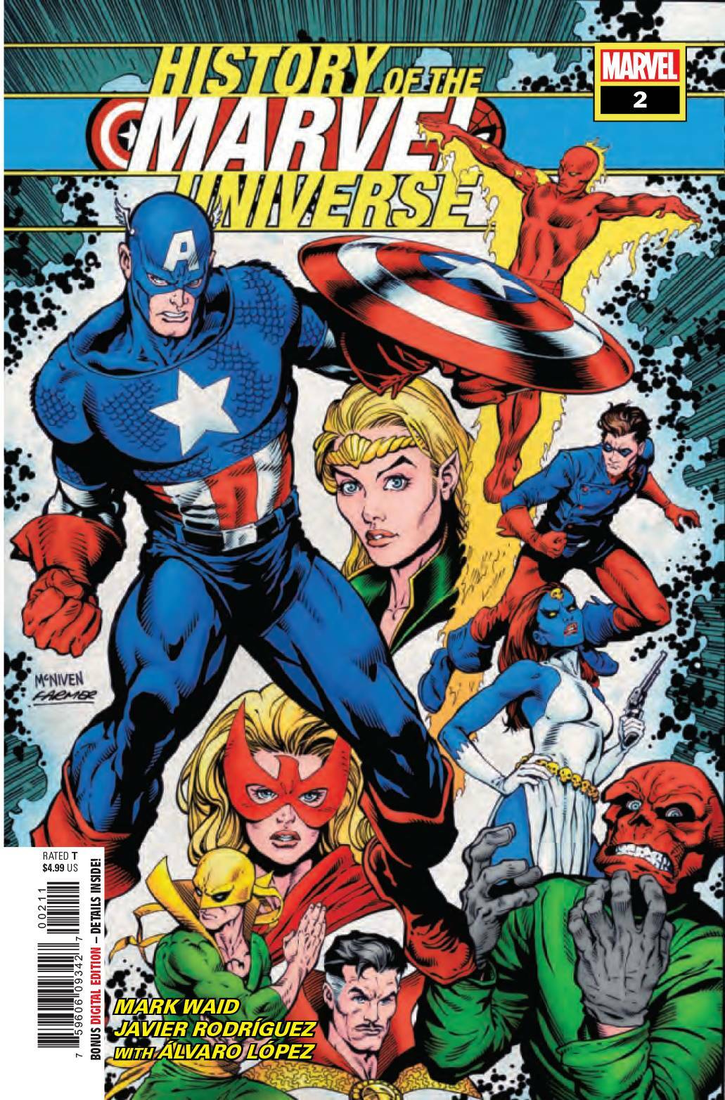 HISTORY OF MARVEL UNIVERSE #2 MARVEL NM 1ST PRINT 2019