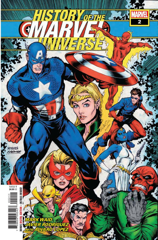 HISTORY OF MARVEL UNIVERSE #2 MARVEL NM 1ST PRINT 2019