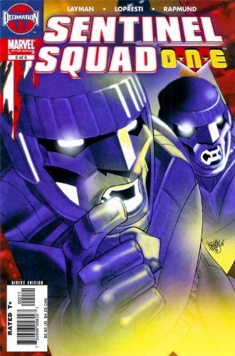 SENTINEL SQUAD ONE #2 JOHN LAYMAN NM 1ST PRINT