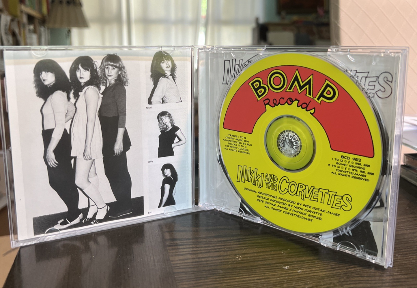 Nikki and the Corvettes by Nikki & the Corvettes CD 2000 BOMP 16 SONGS!