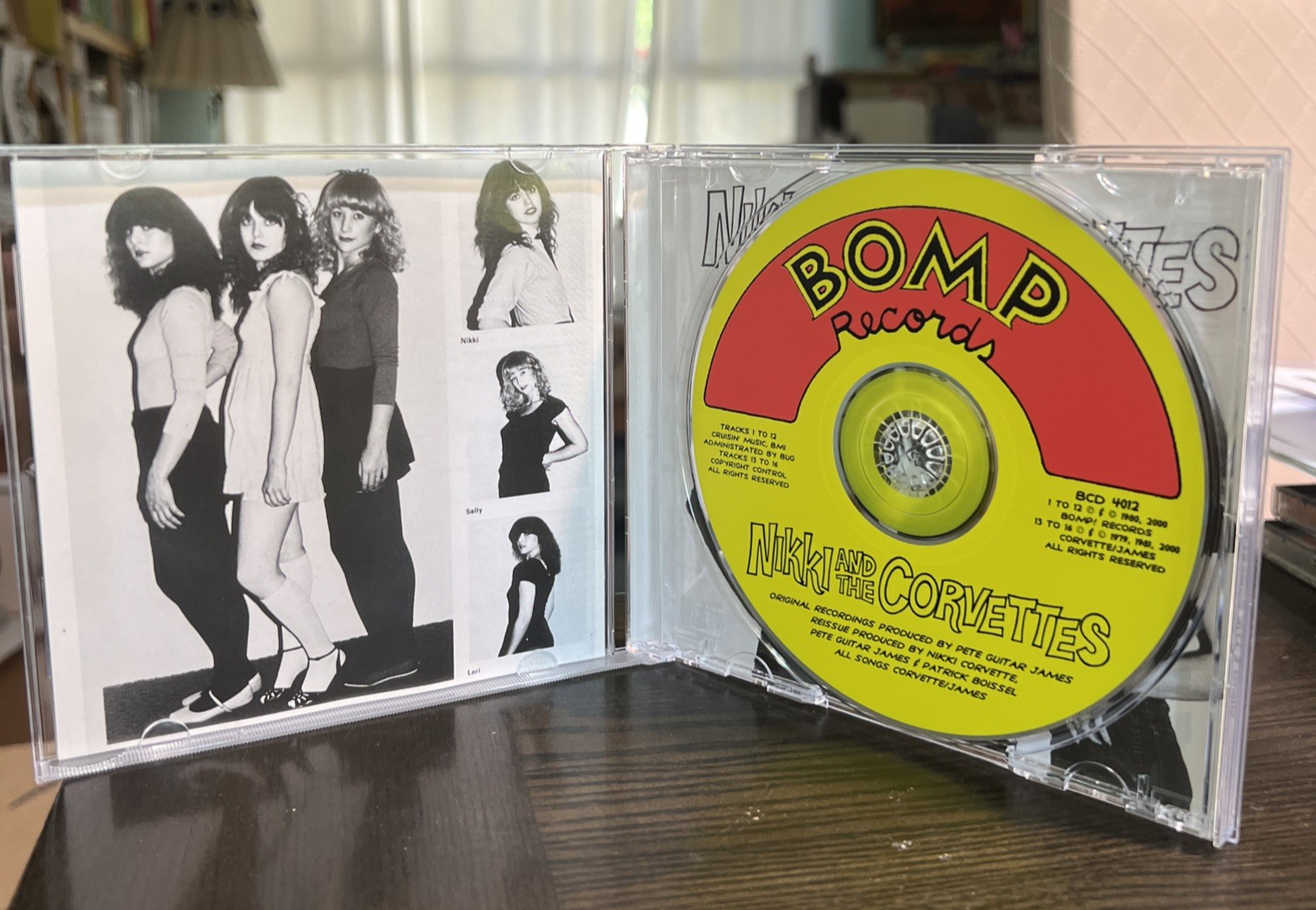 Nikki and the Corvettes by Nikki & the Corvettes CD 2000 BOMP 16 SONGS!