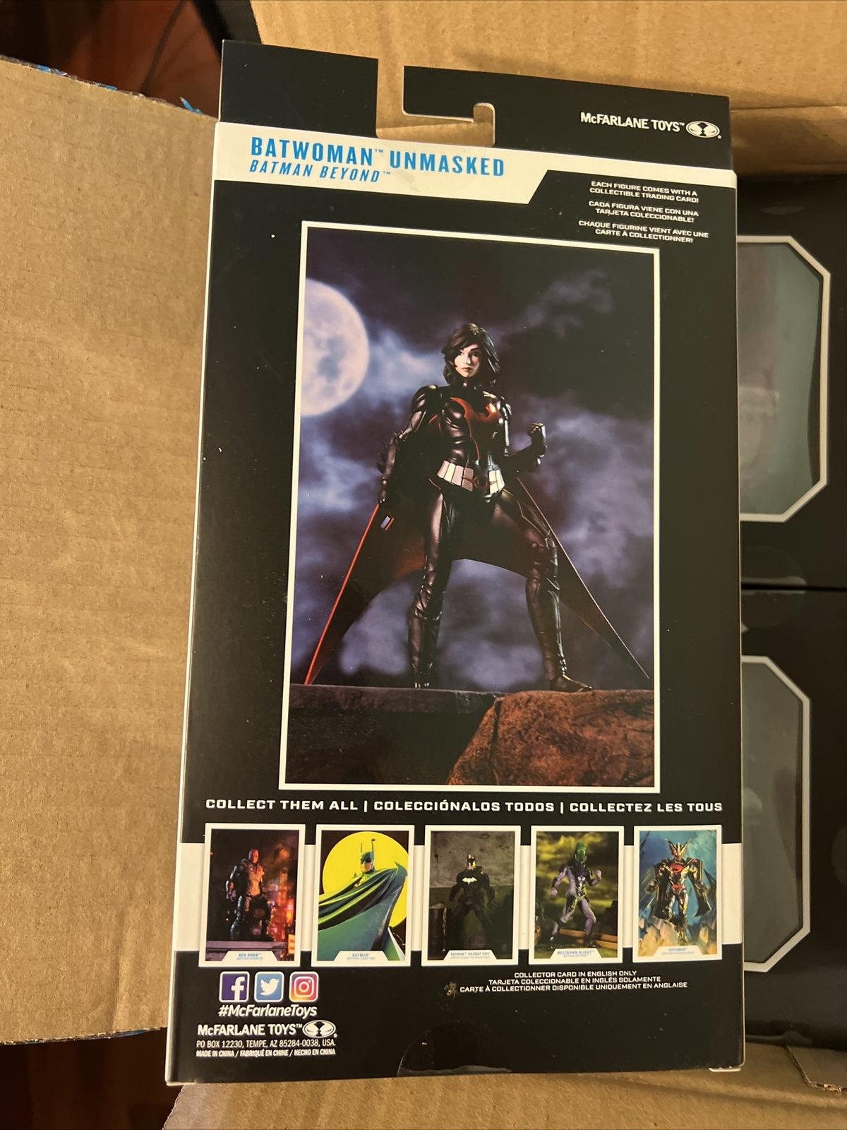 McFarlane DC Multiverse Batman Beyond Batwoman Unmasked 7" Action Figure Toy NEW