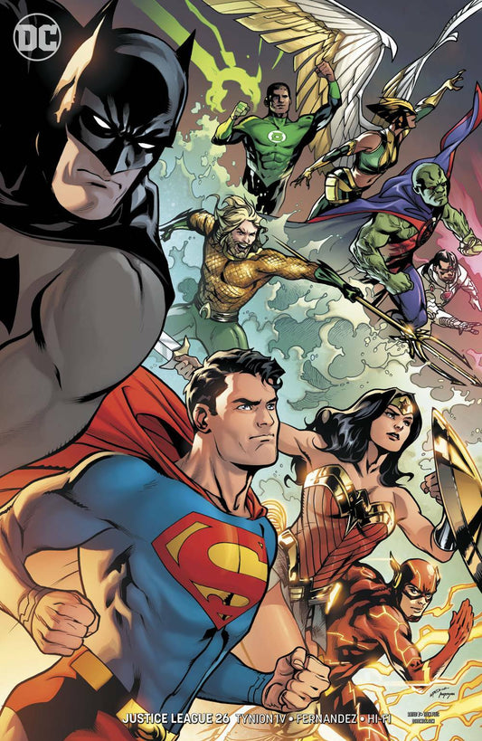 JUSTICE LEAGUE #26 VARIANT ED DC NM 1ST PRINT 2019