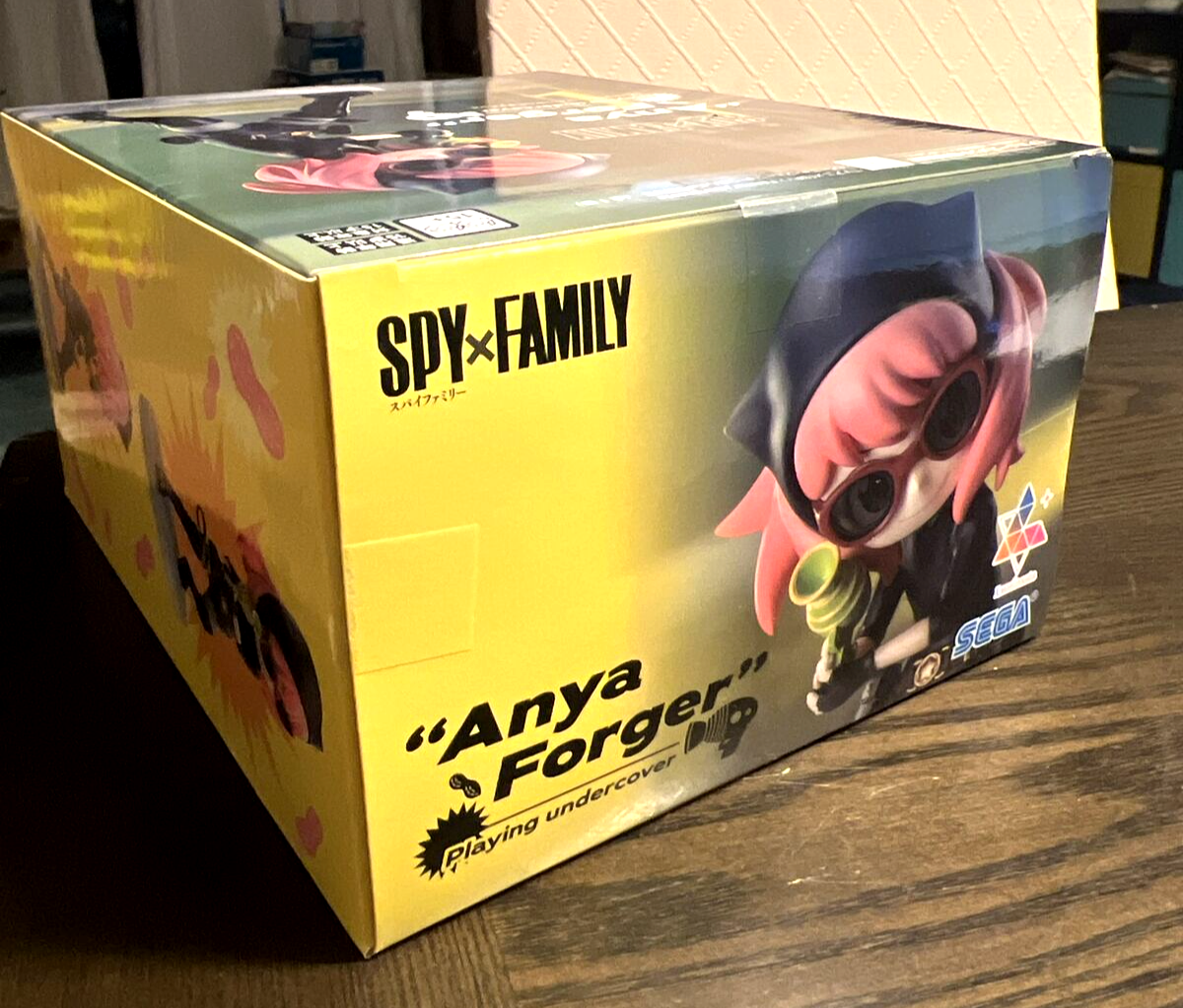 SPY X FAMILY LUMINASTA ANYA FORGER PLAYING UNDERCOVER FIGURE NEW JAPAN IMPORT