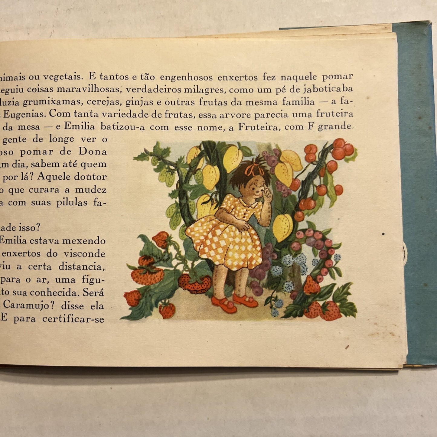 A LAMPREIA MONTEIRO LOBATO 1947 BRAZIL PORTUGUESE MOVING CHILDRENS BOOK RARE