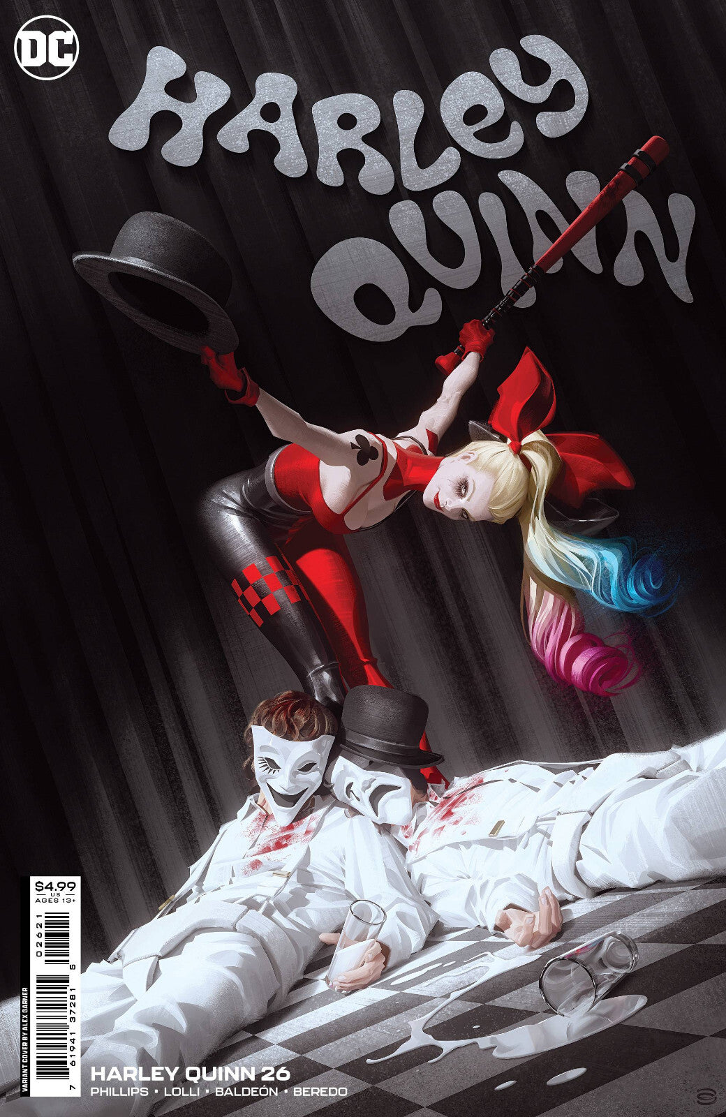 HARLEY QUINN #26 CVR B GARNER NM 1ST PRINT DC COMICS 2022 PHILLIPS LOLLI