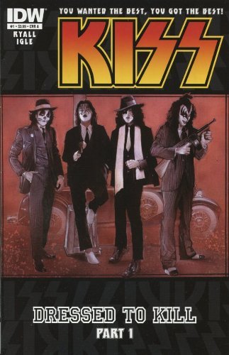 KISS #1 COVER A - IDW (KISS) NM 1ST PRINT