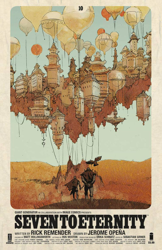 SEVEN TO ETERNITY #10 COVER B NORD IMAGE NM