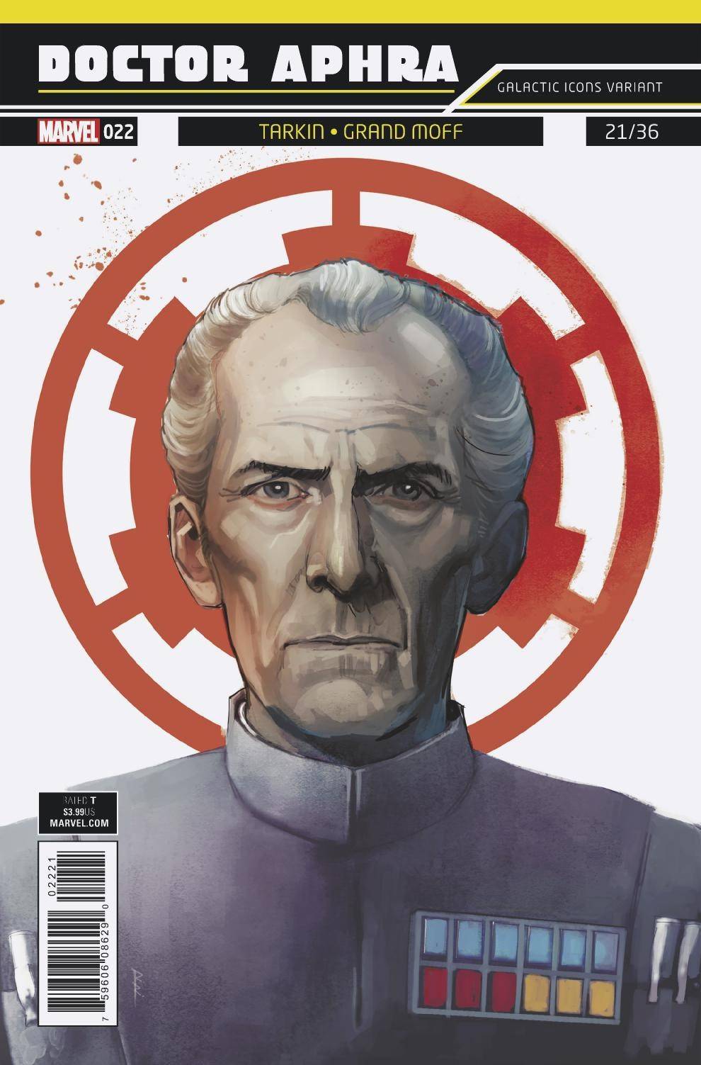 STAR WARS DOCTOR APHRA #22 REIS GALACTIC ICON VARIANT MARVEL NM