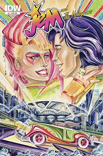 JEM & THE HOLOGRAMS #5 SUBSCRIPTION VAR NM 1ST PRINT