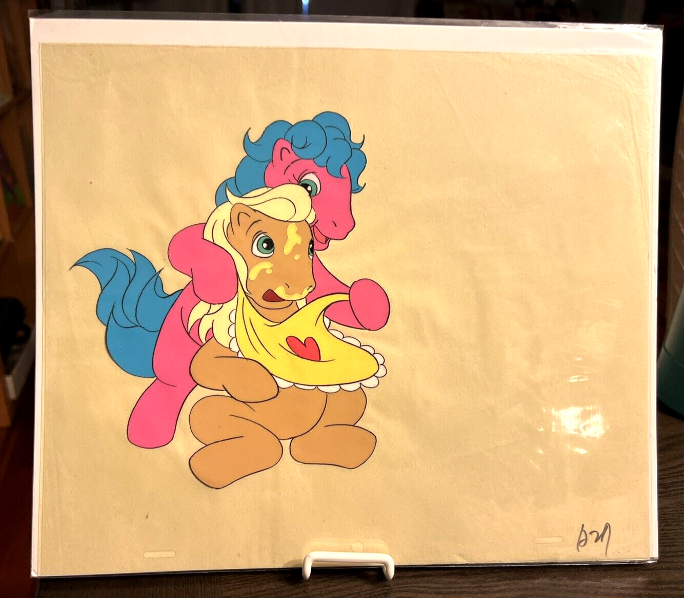 MY LITTLE PONY VINTAGE ANIMATION CEL PRODUCTION ART CARTOON 1986
