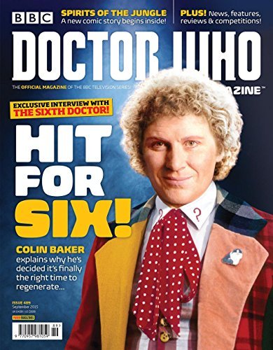 DOCTOR WHO MAGAZINE #489 TOM SPILSBURY NM 1ST PRINT