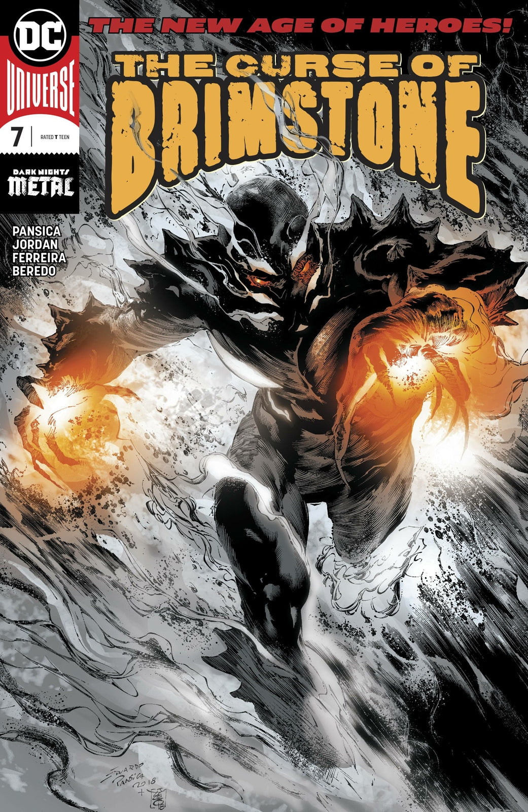 CURSE OF BRIMSTONE #7 FOIL DC NM 1ST PRINT 2019