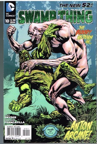 SWAMP THING # 10 DC COMIC AUG 2012 THE NEW 52 SERIES  NM 1ST PRINT