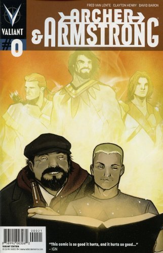 ARCHER & ARMSTRONG #0 PULLBOX COVER VALIANT  NM 1st PRINT