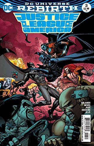 JUSTICE LEAGUE OF AMERICA #3 VAR ED STEVE ORLANDO NM 1ST PRINT