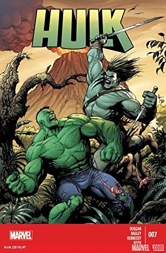 HULK #7 MARK BAGLEY GERRY DUGGAN NM 1ST PRINT