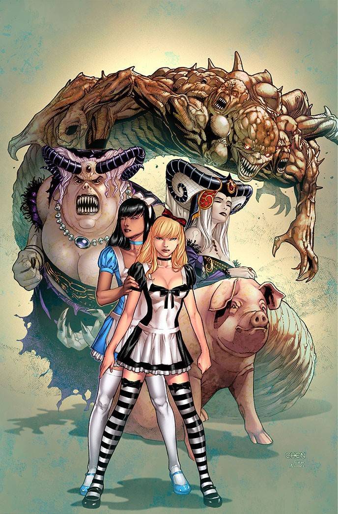 REVENGE OF WONDERLAND #6 A CHEN GRIMM FAIRY TALES ZENESCOPE NM 1ST PRINT 2019