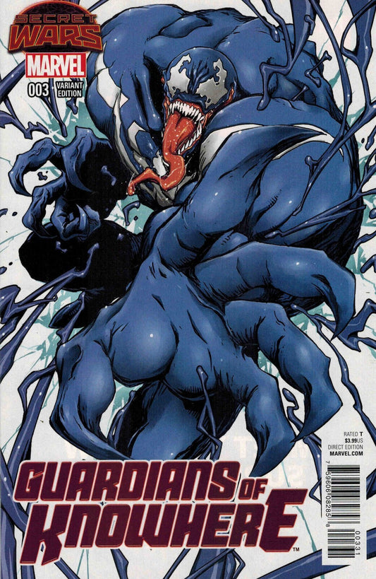 GUARDIANS OF KNOWHERE #3 VENOM VARIANT EDITION NM- MARVEL 2015