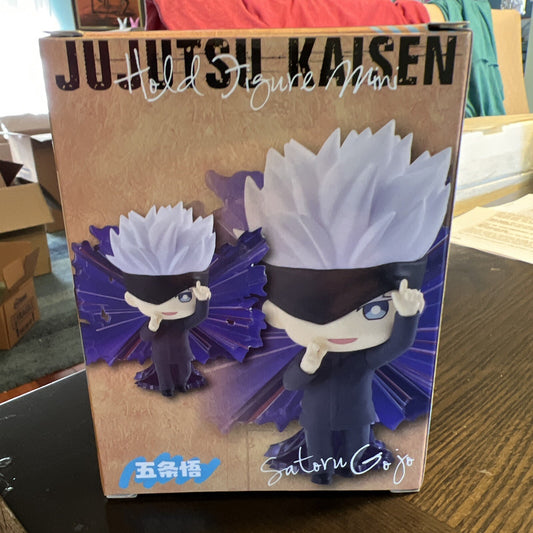 JUJUTSU KAISEN SATORU GOJO HOLD FIGURE FURYU NEW IN BOX