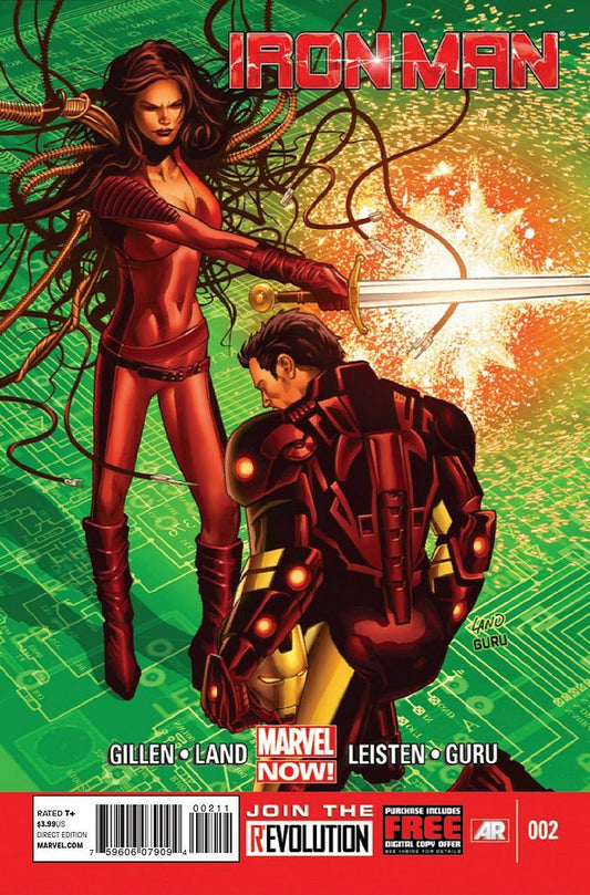 IRON MAN #2 MARVEL 1st PRINT NM 2013 KIERON GILLEN