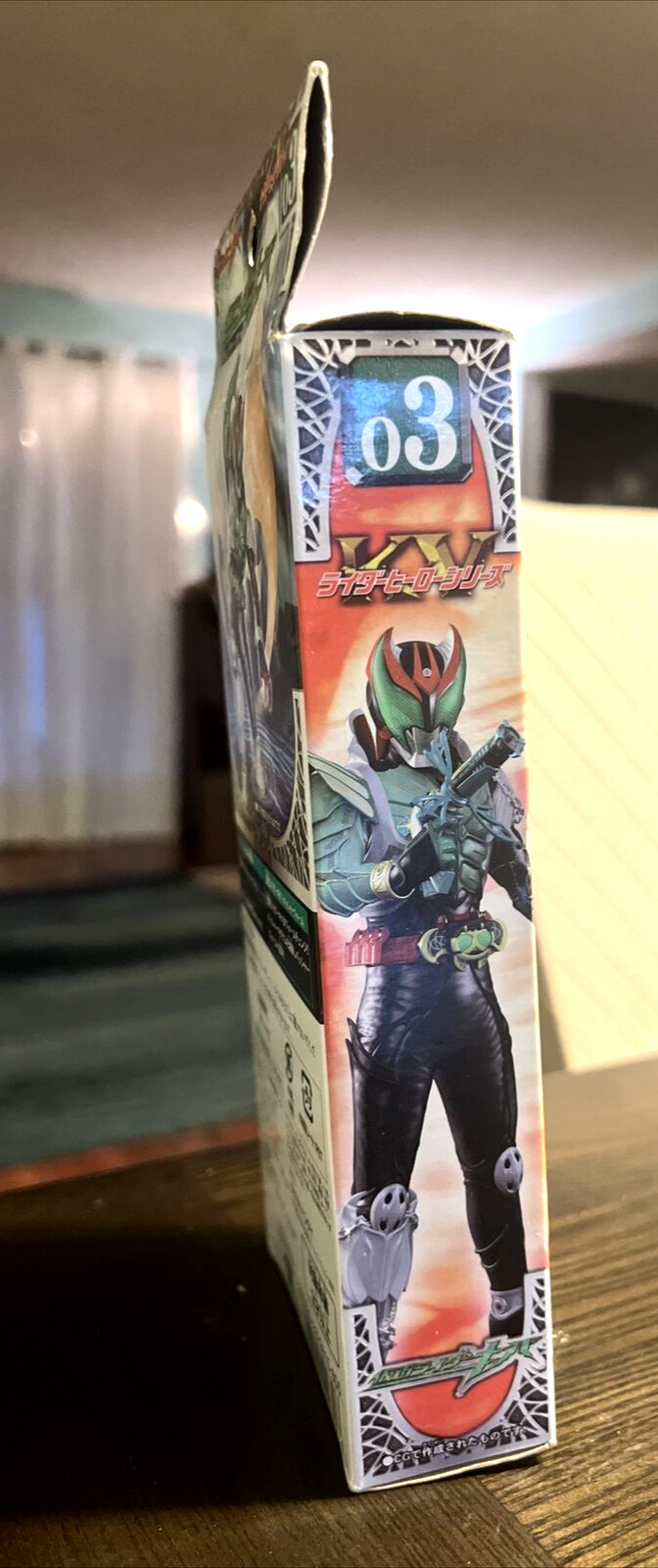 KAMEN RIDER HERO SERIES KV03 KIVA BASHER 7" VINYL FIGURE JAPAN IMPORT 2008