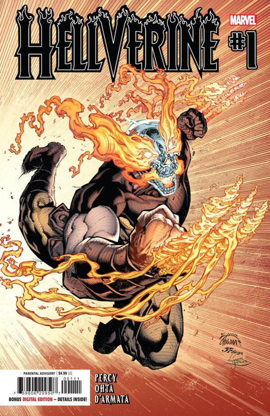 HELLVERINE #1 MAIN COVER MARVEL COMICS 2024