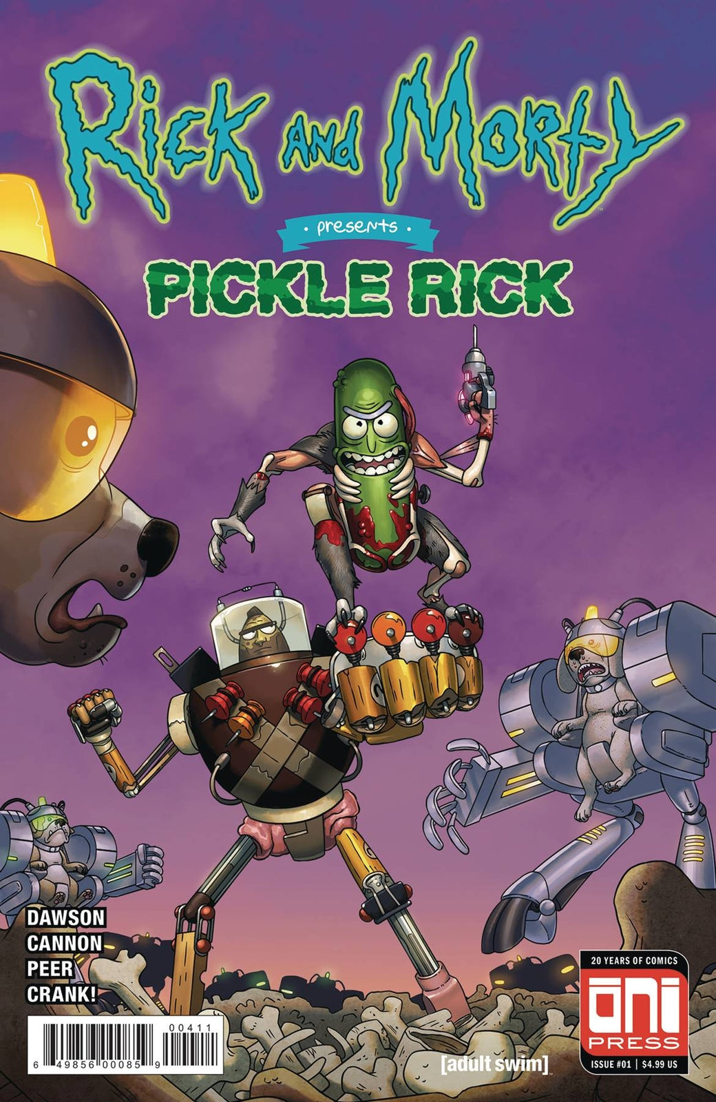 RICK & MORTY PRESENTS PICKLE RICK #1 COVER A ONI NM 1ST PRINT 2018