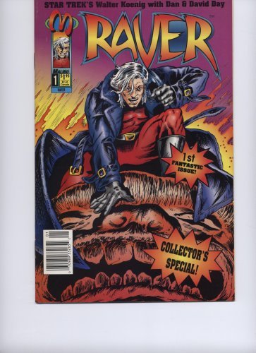 RAVER #1 COLLECTOR'S SPECIAL 1ST FANTASTIC ISSUE! CREATOR / WRITER NM 1ST PRINT