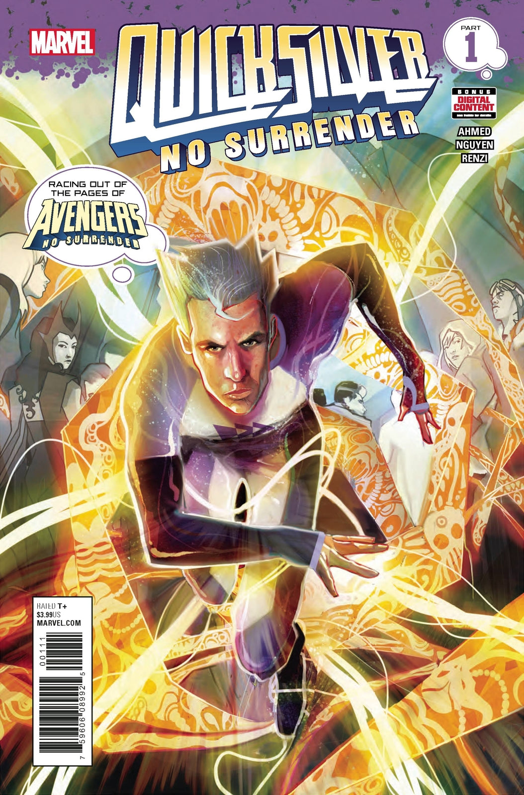 QUICKSILVER NO SURRENDER #1 OF 5 MARVEL NM