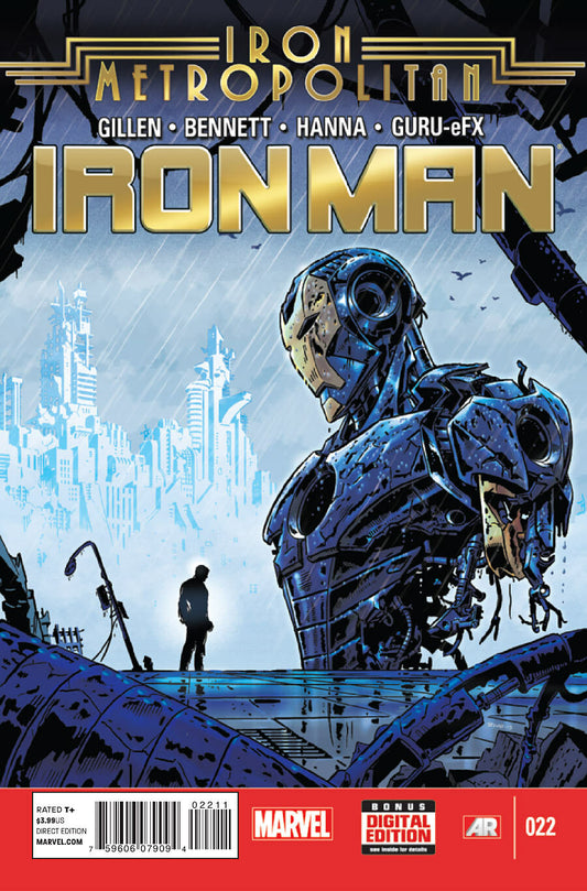 IRON MAN #22 MARVEL 1st PRINT NM 2014 IRON METROPOLITAN